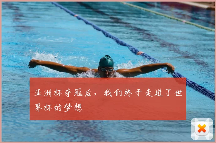 亚洲杯夺冠后,我们终于走进了世界杯的梦想