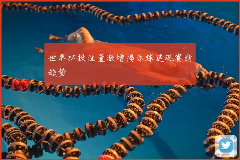 世界杯投注量激增揭示球迷观赛新趋势